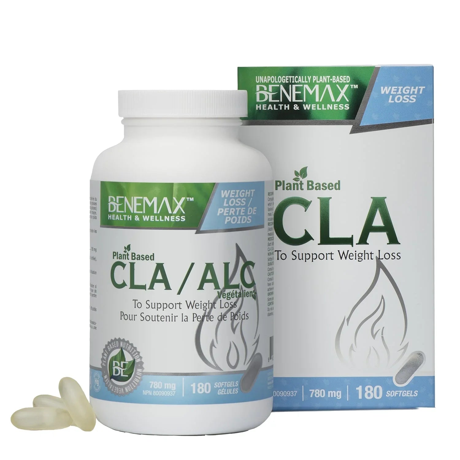 Benemax 비건 CLA 1000mg(60소프트젤)