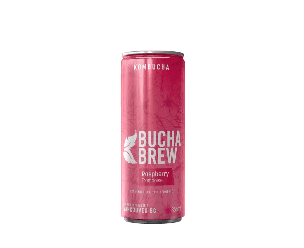 Bucha Brew Kombucha - Raspberry (355 mL)