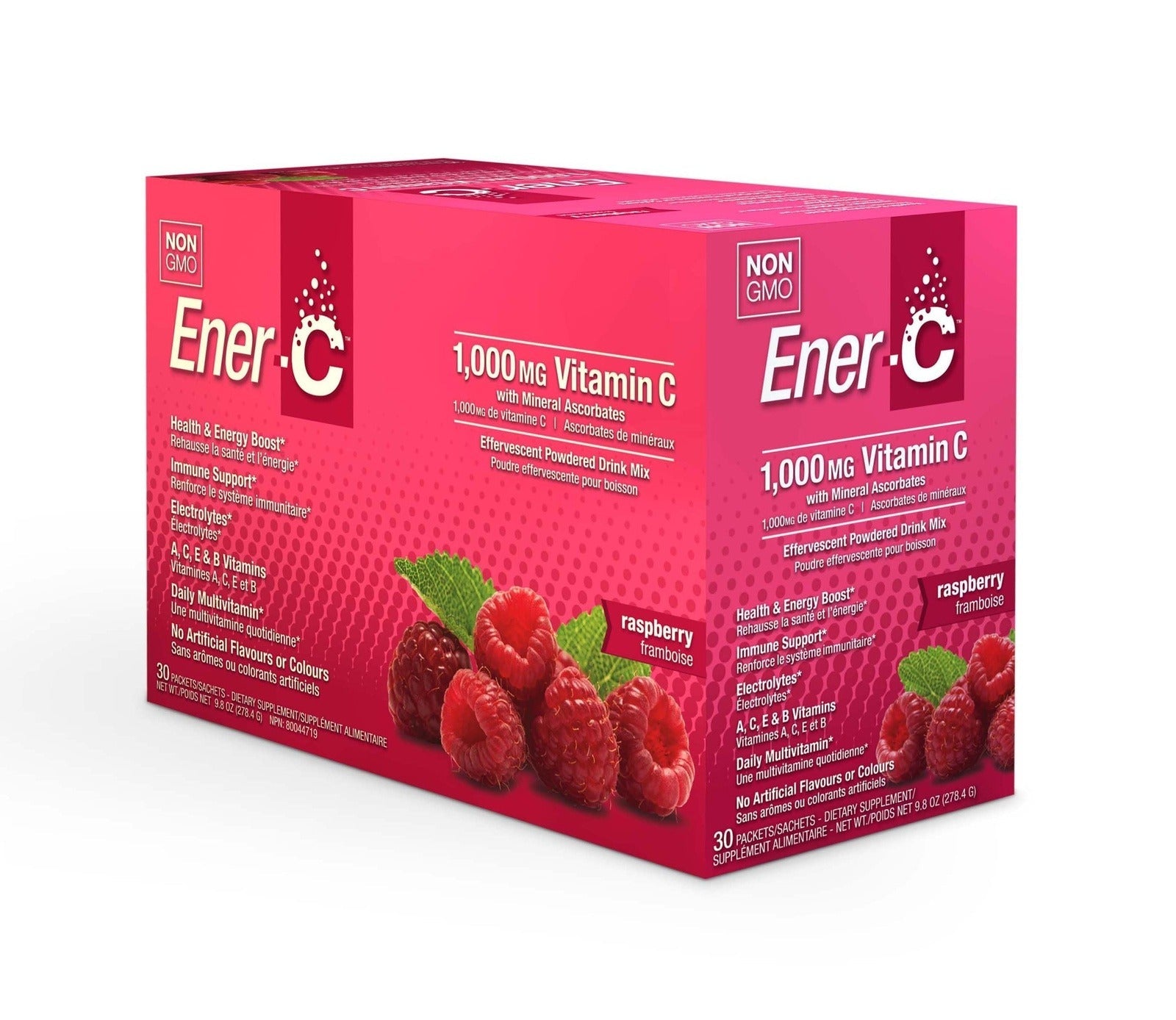 Ener-C Vitamin C 1000 mg - Raspberry (Single Packet)