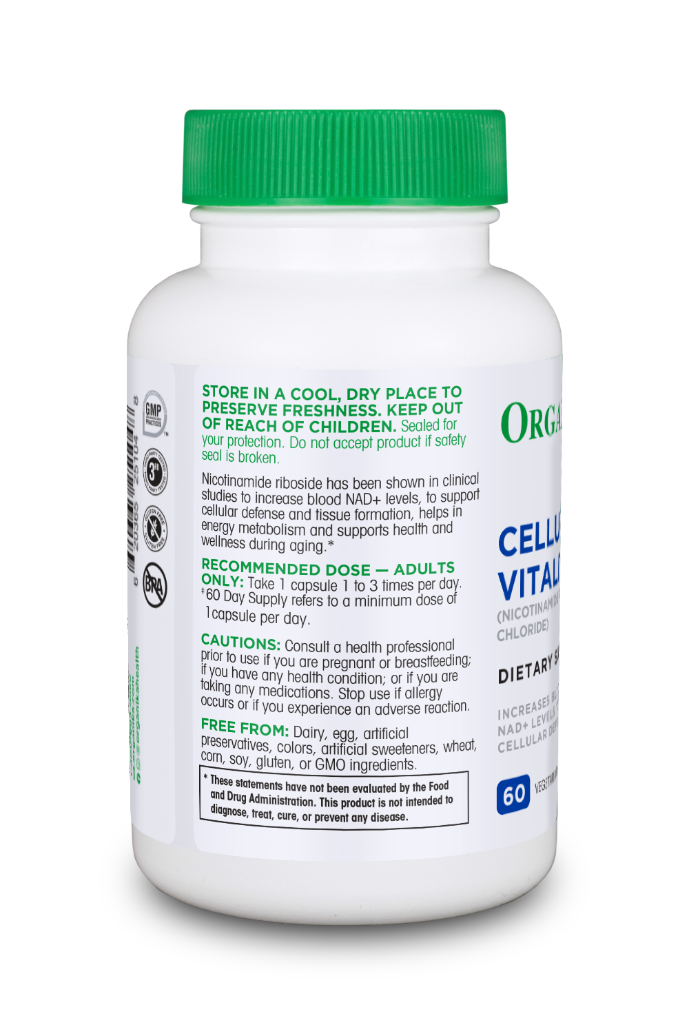 Organika Cellular Vitality (60 VCaps)