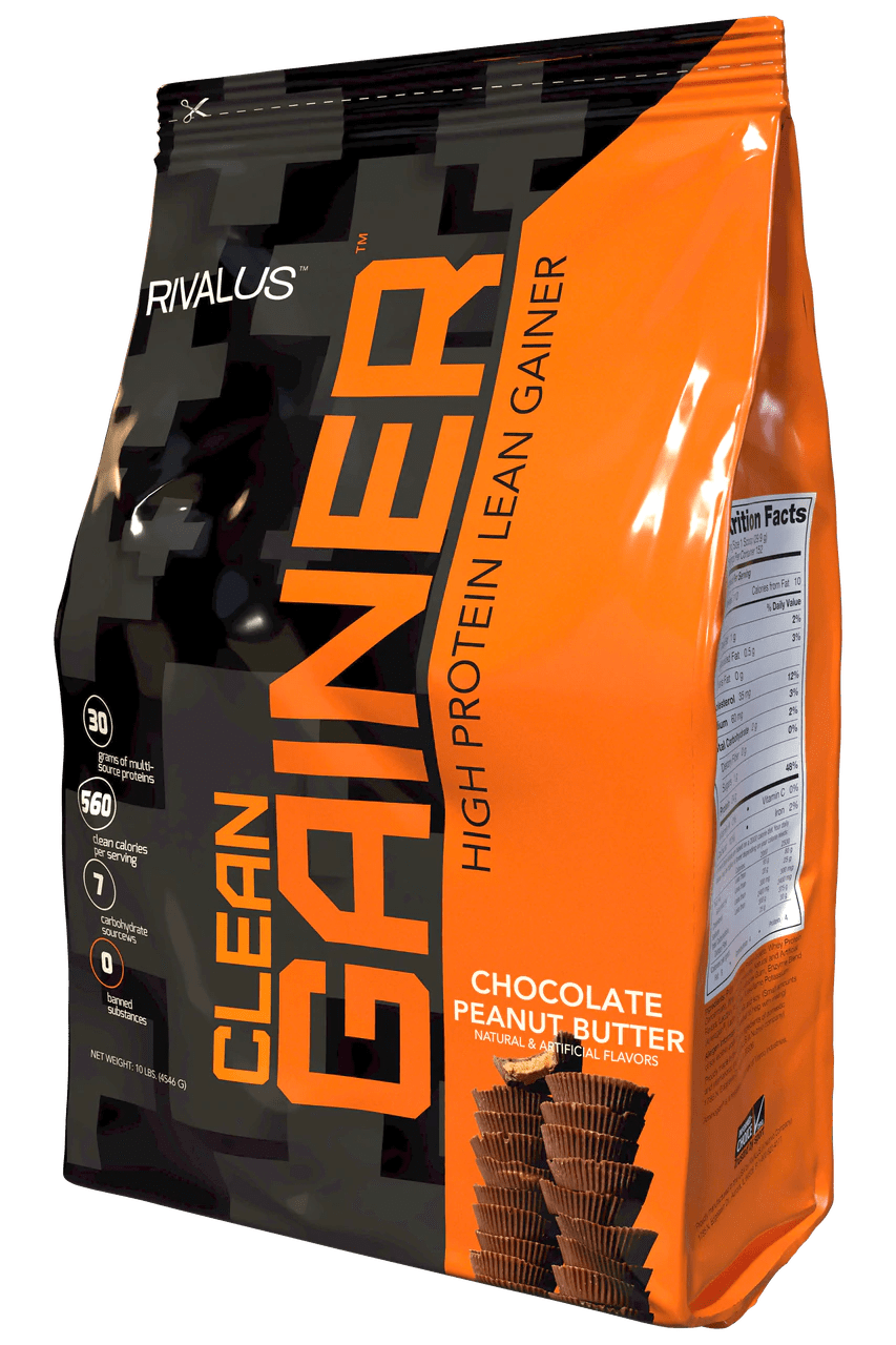 Rivalus Clean Gainer Protein Powder - Chocolate Peanut Butter