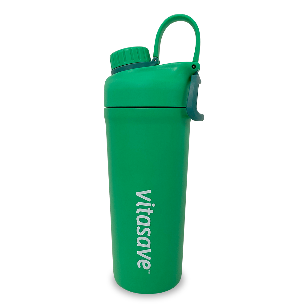 Vitasave Stainless Steel Sport Shaker Bottle (850 mL)