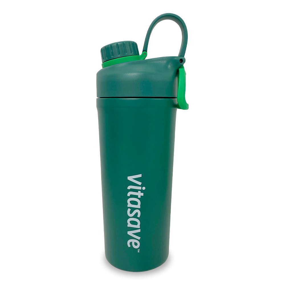 Vitasave Stainless Steel Sport Shaker Bottle (850 mL)