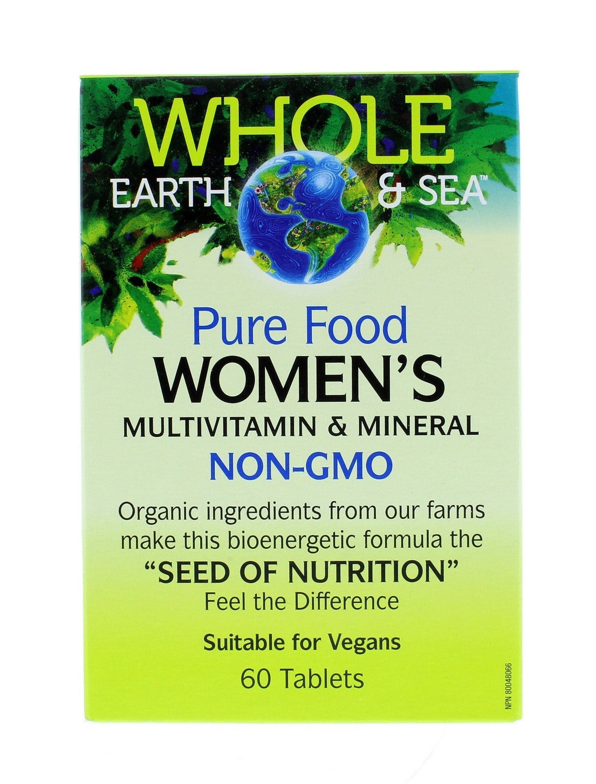 Whole Earth & Sea Pure Food Women's Multivitamin and Mineral (Tablets)