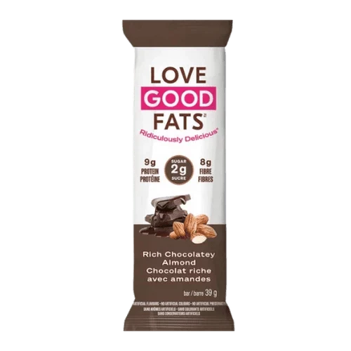 Love Good Fats Bars - Rich Chocolatey Almond