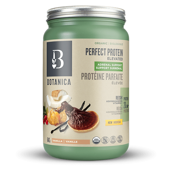 Botanica Perfect Protein Elevated Adrenal Support  - Vanilla (642 g) [Clearance]