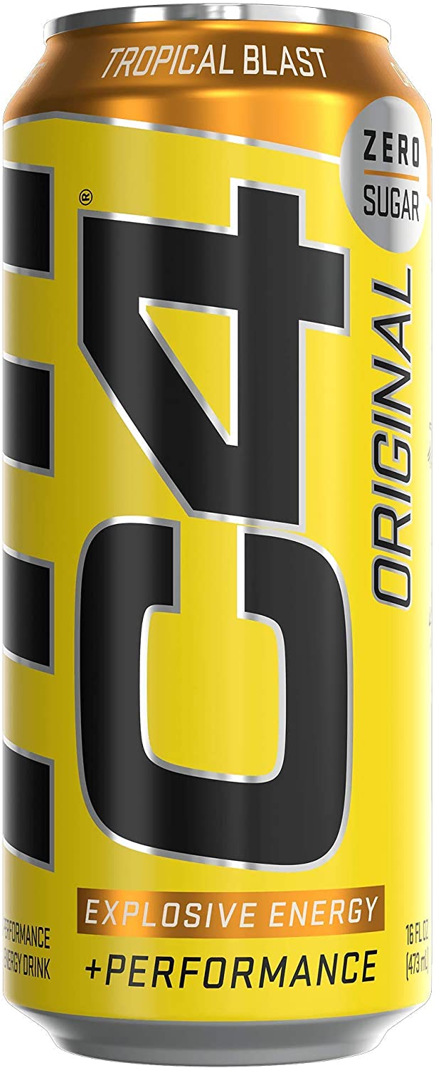 Cellucor C4 Carbonated Drink - Tropical Blast (473 mL)