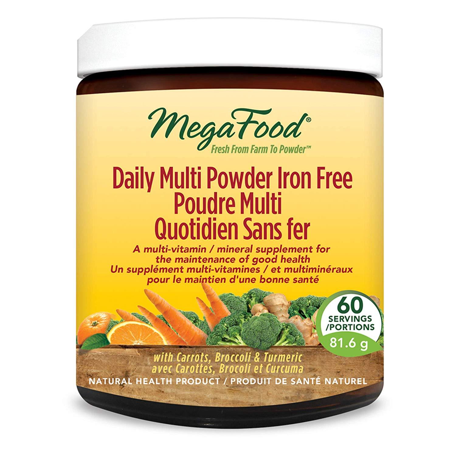 MegaFood Daily Multi Powder Iron Free (81.6 g)