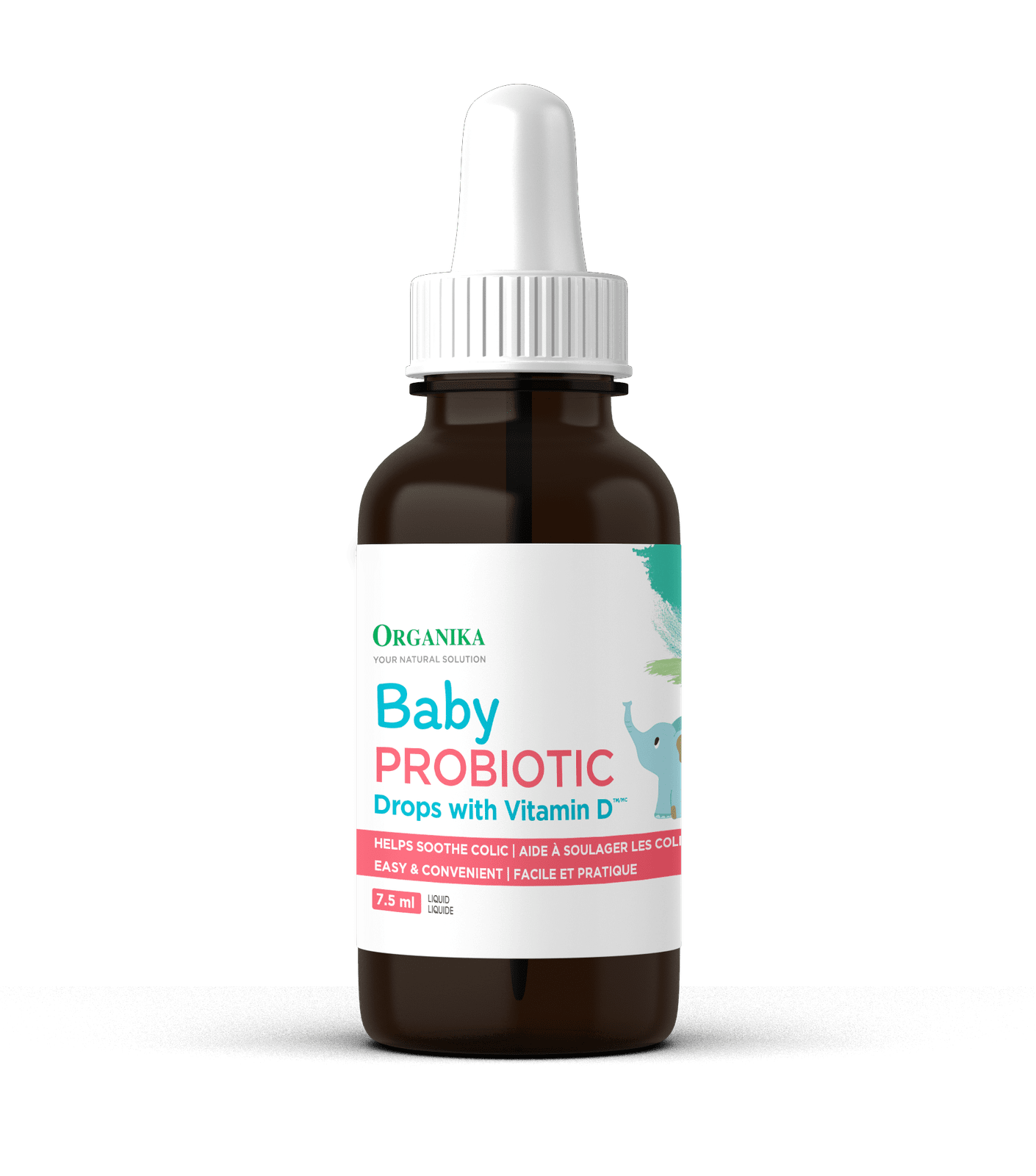 Organika Baby Probiotic Drops With Vitamin D (7.5 mL) [Clearance]