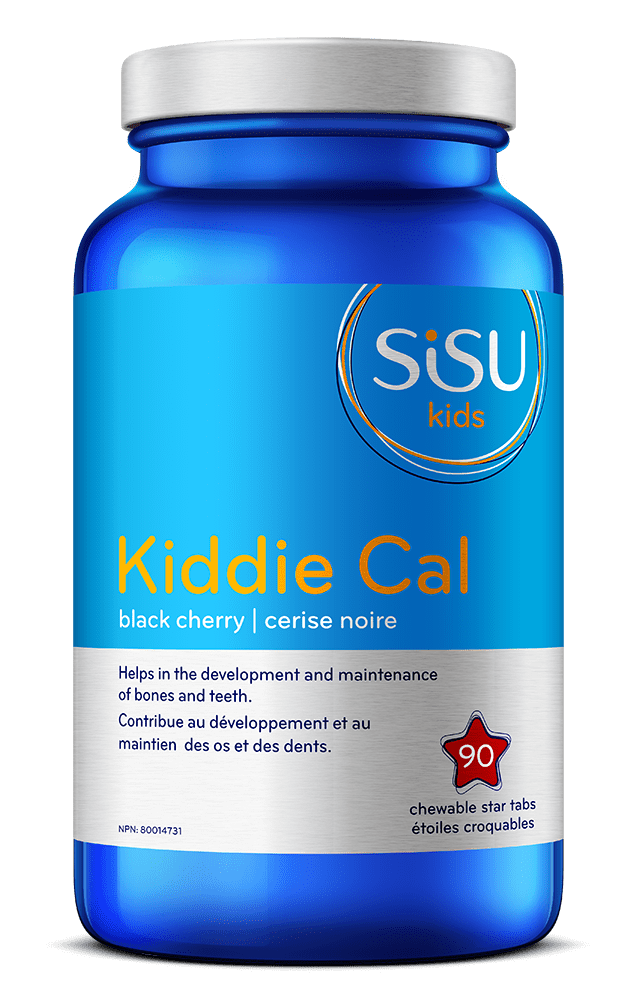 Sisu Kid's Kiddie Cal - Black Cherry (90 Chewable Tablets)